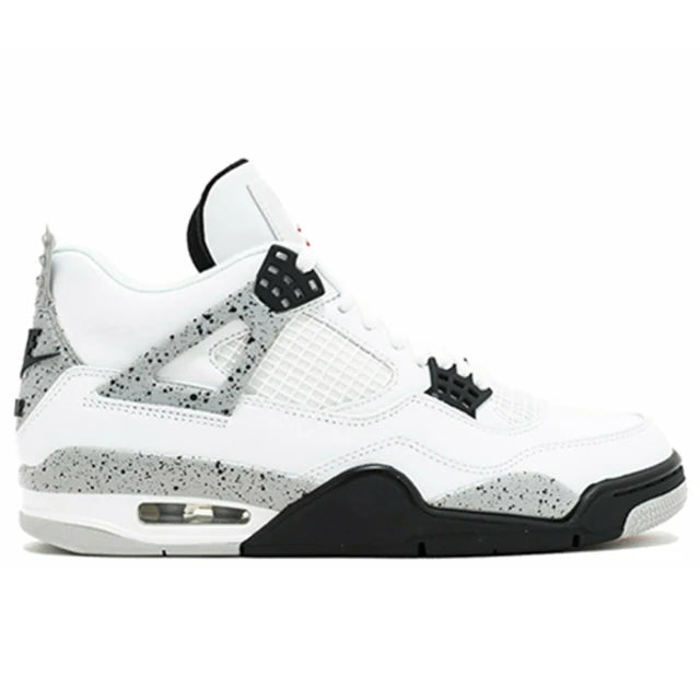 Retro 4 “ White Cement”